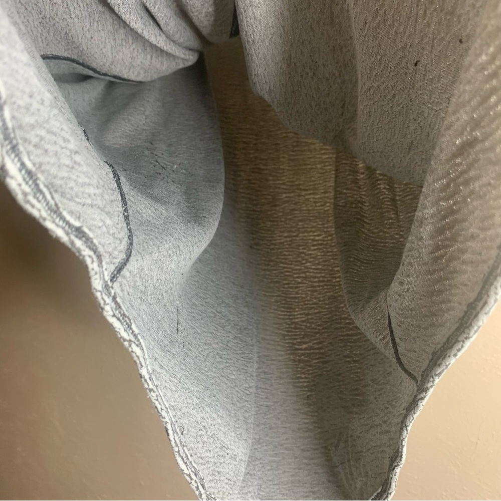 Lululemon Essential Tank Sheer Luon Pebble Jacquard White gray - Picture 6 of 7